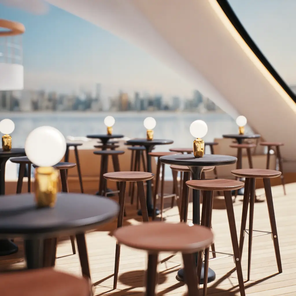 Lux Minglers (Front Bar High) (Morning)